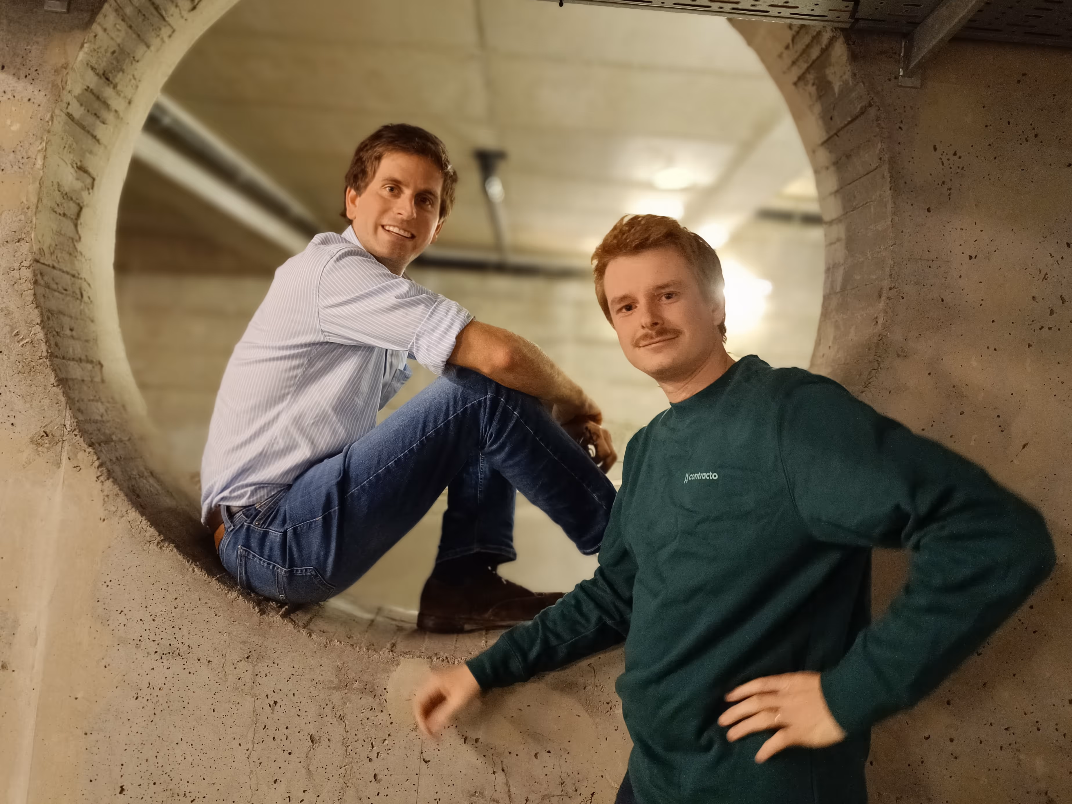 Picture of Contracto's founding team